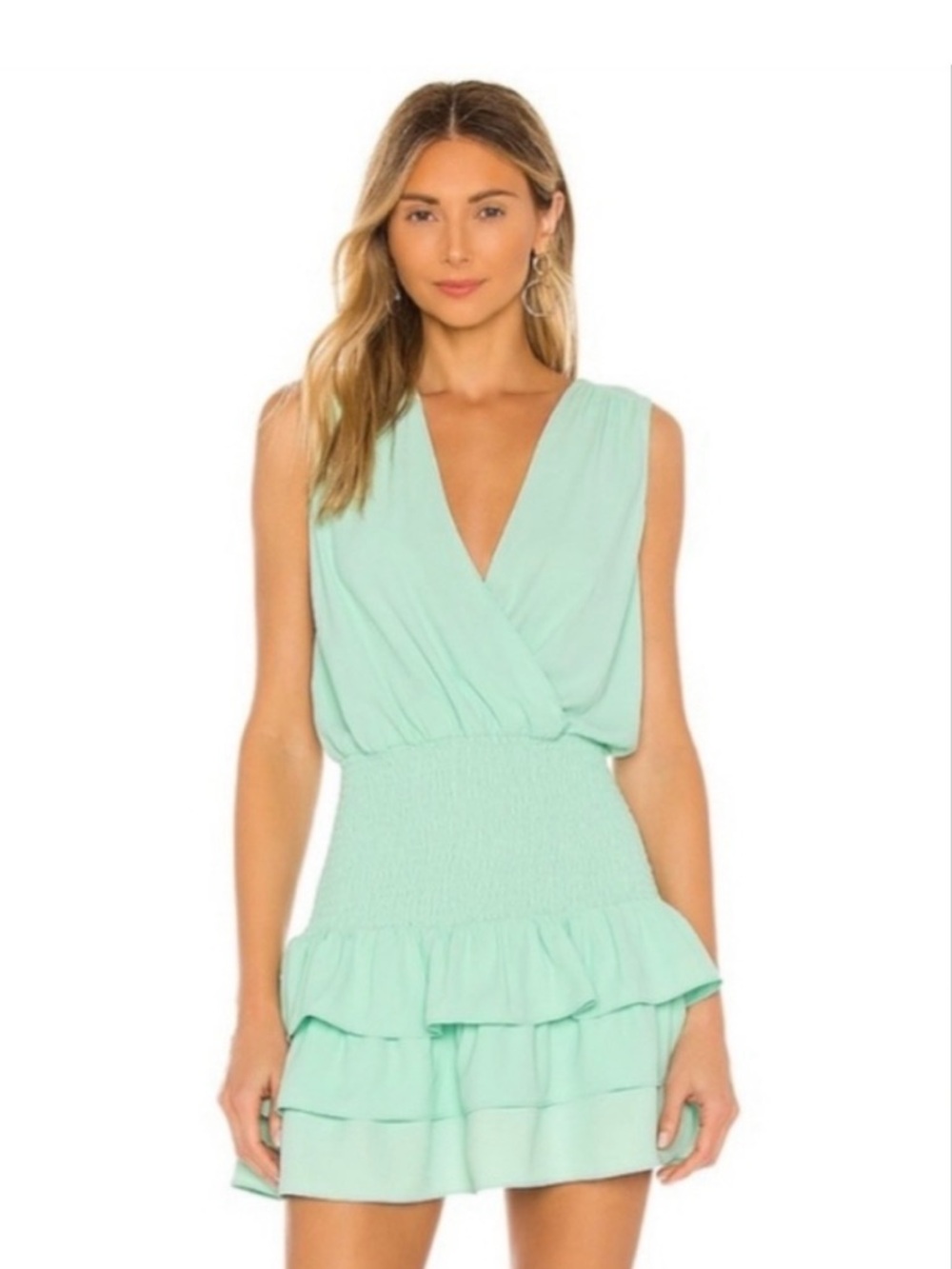 Amanda Uprichard Mint Green Mini Dress